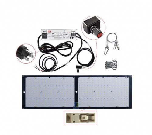 Фото LED панель с диммером Quantum board 240 Вт Samsung lm301b+660nm