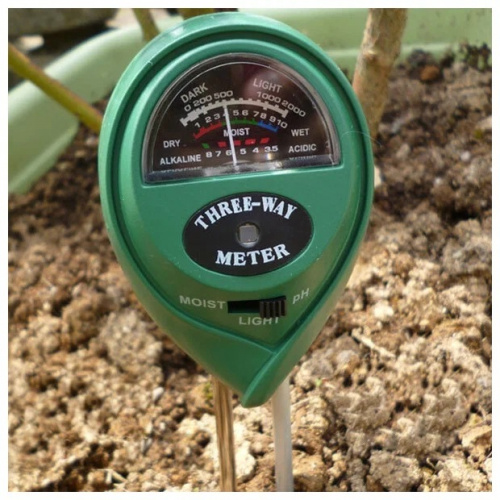 Фото pH метр для почвы 3 в 1 Three-way meter