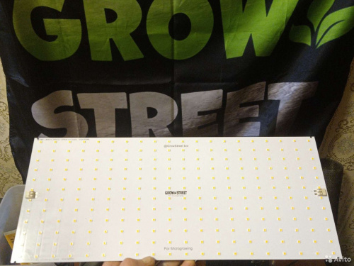 Фото LED панель Quantum board 120 Samsung lm301h Grow Street с димером