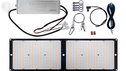 Фото LED панель с диммером Quantum board 240 Вт epistar+UVIR 660nm