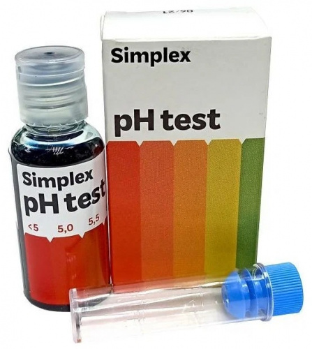 Фото Жидкий pH test SIMPLEX 30 мл