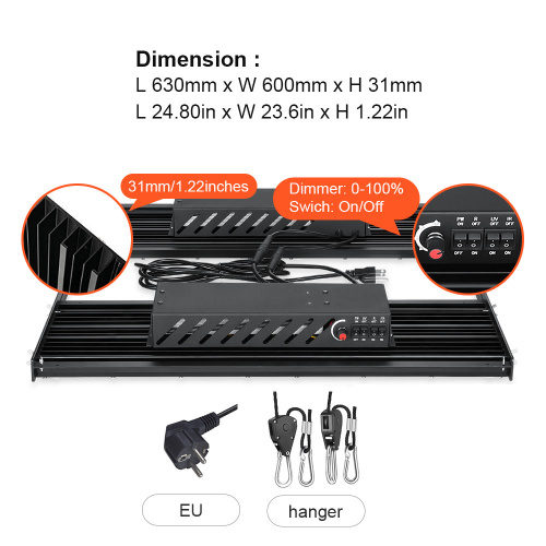 Фото LED Quantum Board 480 Вт Grow Street Samsung lm301h Osram 660nm+730nm+UV385nm