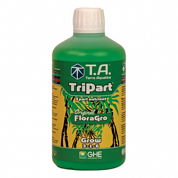 Фото анонса Удобрение Terra Aquatica TriPart Flora Grow 