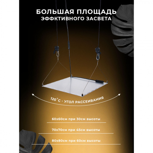 Фото LED светильник Growitation One 150w Samsung lm301h(3000K+4000K)+660nm
