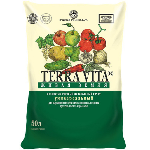 Фото Грунт Terra Vita Живая земля универсальная