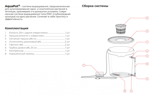Фото Гидропонная система AquaPot