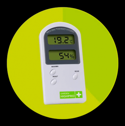 Фото Термогигрометр GARDEN HIGHPRO Hydrotermo Basic