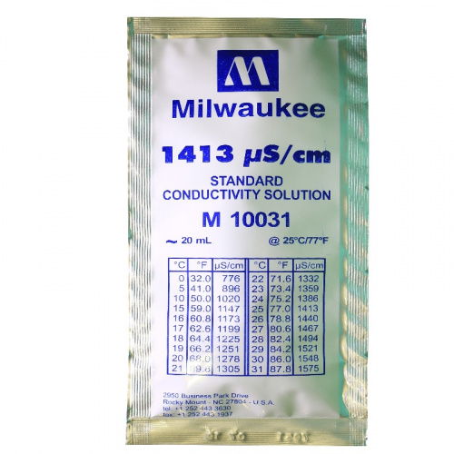 Фото Калибровочный раствор 1413 µS/cm Milwaukee 20 мл.