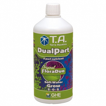 Фото анонса Удобрение Terra Aquatica DualPart Grow Soft Water (для мягкой воды) 